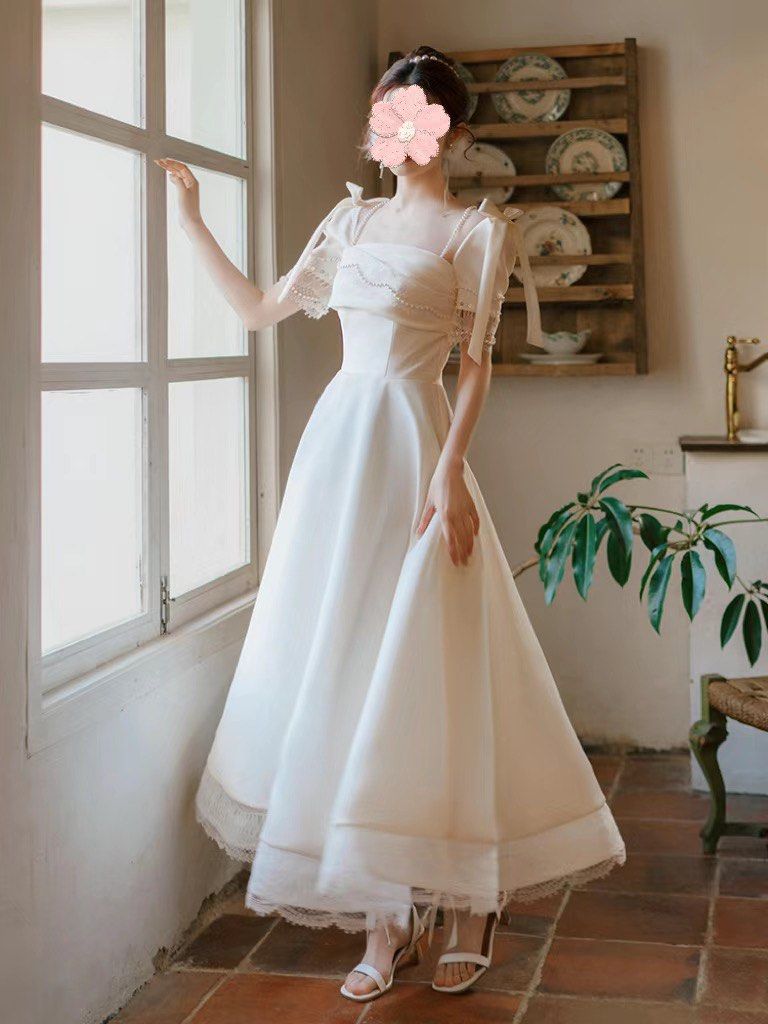 White Dinner Dress