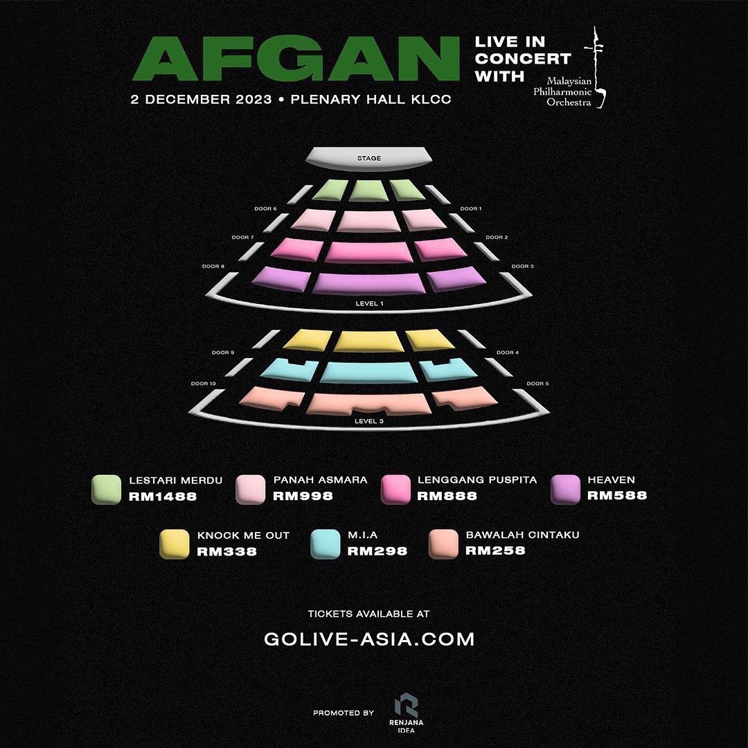 WTB | AFGAN LIVE IN CONCERT WITH MALAYSIAN PHILHARMONIC ORCHESTRA 2023