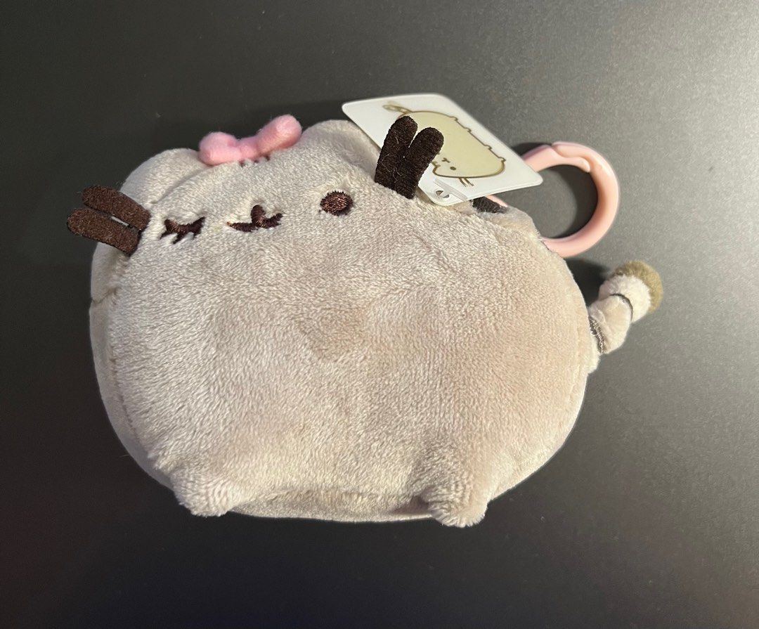 wts Authentic Pusheen Cat plush keychain
