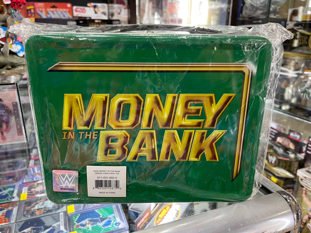 WWE Money In The Bank Lunchbox, Hobbies & Toys, Toys & Games on Carousell