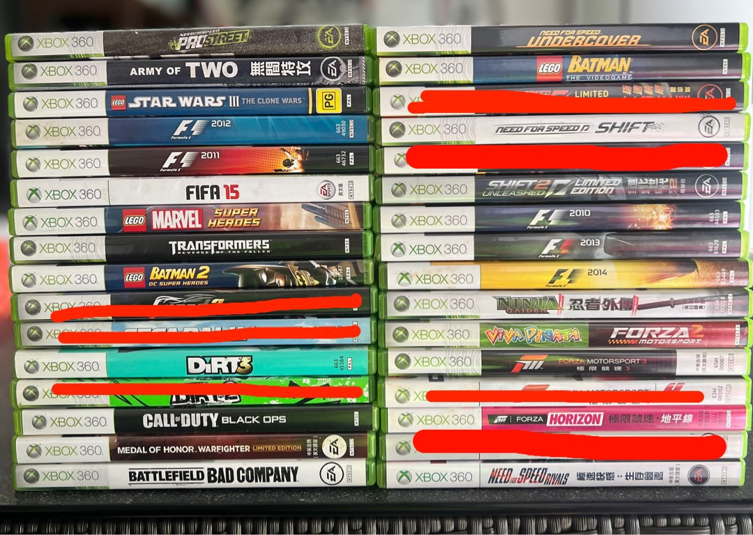 XBox 360 classic games, Video Gaming, Video Games, Xbox on Carousell