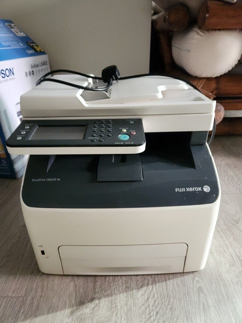 Xerox laser colour printer CM225FW, Computers & Tech, Printers