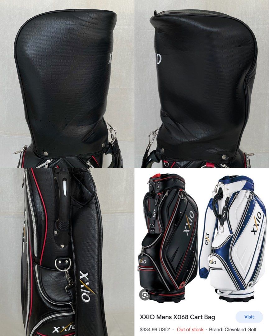 XXiO Japan Golf Cart Bag GGCX068 Model Lightweight, Sports Equipment
