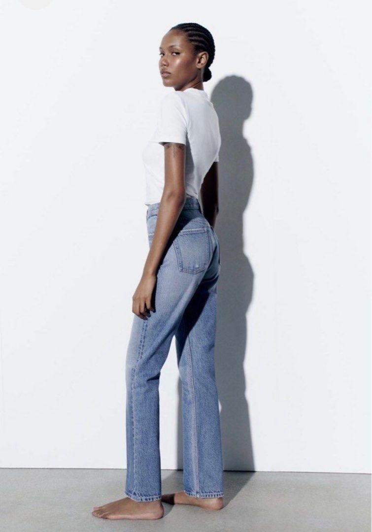 Zara Jeans, Women's Fashion, Bottoms, Jeans & Leggings on Carousell