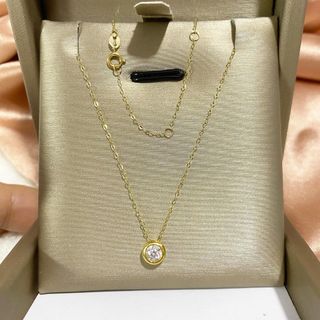 TiffLock Necklace Natural Diamonds 18k HK Setting, Women's Fashion