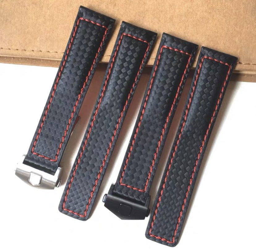 Genuine tag heuer new arrivals leather strap