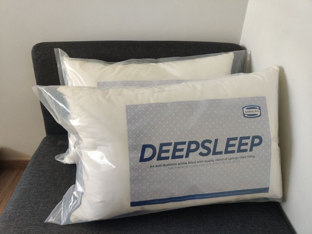Simmons Deep Sleep Pillows 2 available Furniture Home Living