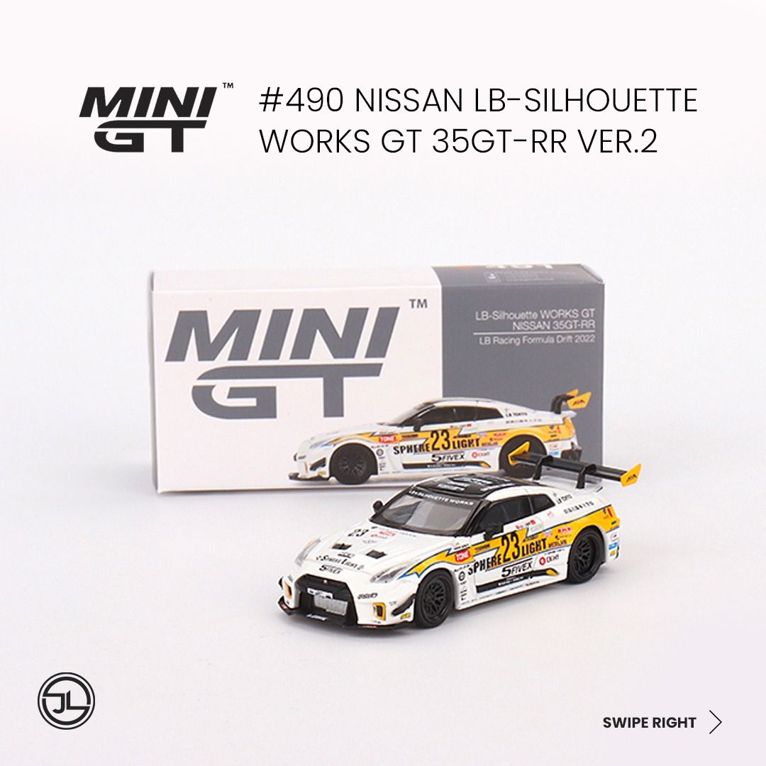MINI GT 1/64 - NISSAN 35GT-RR LB-Silhouette WORKS Ver.2