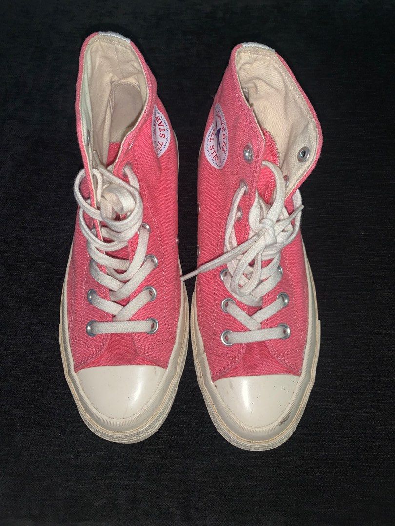 Converse play pink sale