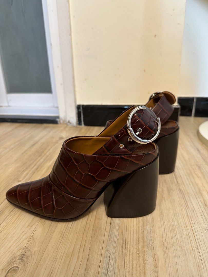 Chloe best sale wave mule