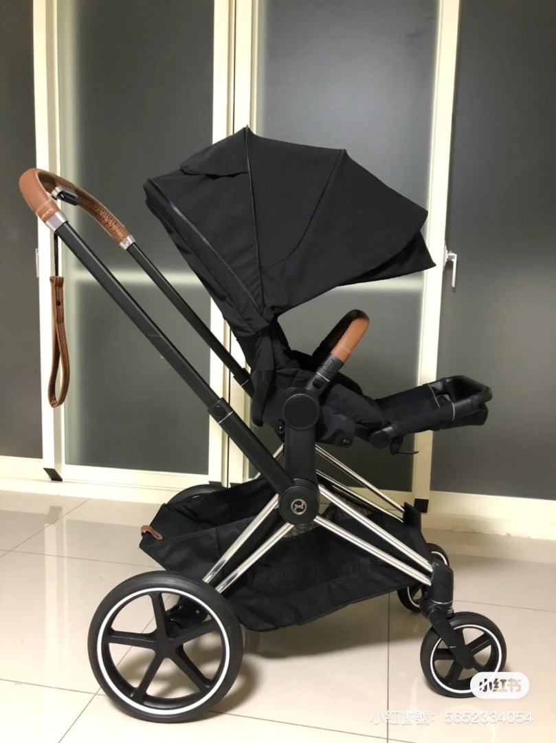 安全與時髦兼具 Cybex Priam二手嬰兒推車