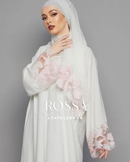 Abayalubnaa Rossa Abaya in Off White (rent / sale)