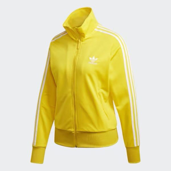 Adidas yellow jacket women's cheap