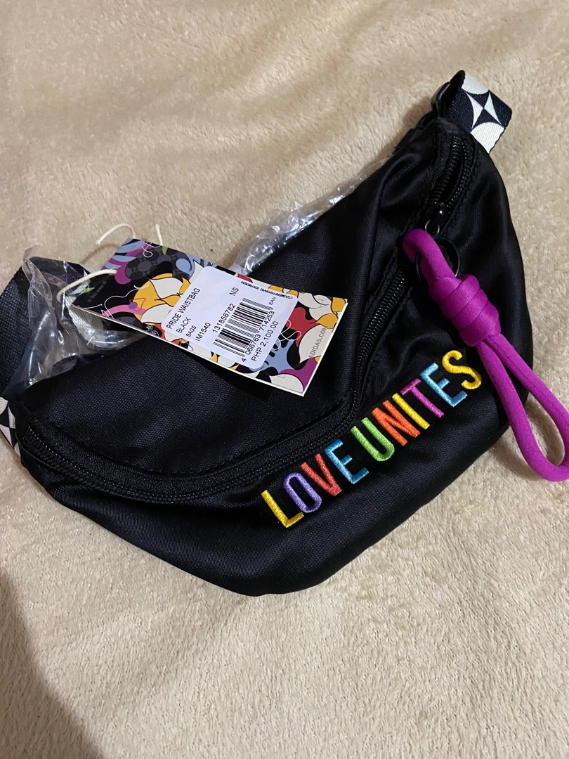 ADIDAS x RICH MNISI Love Unites Pride Belt Waist Bag Men s