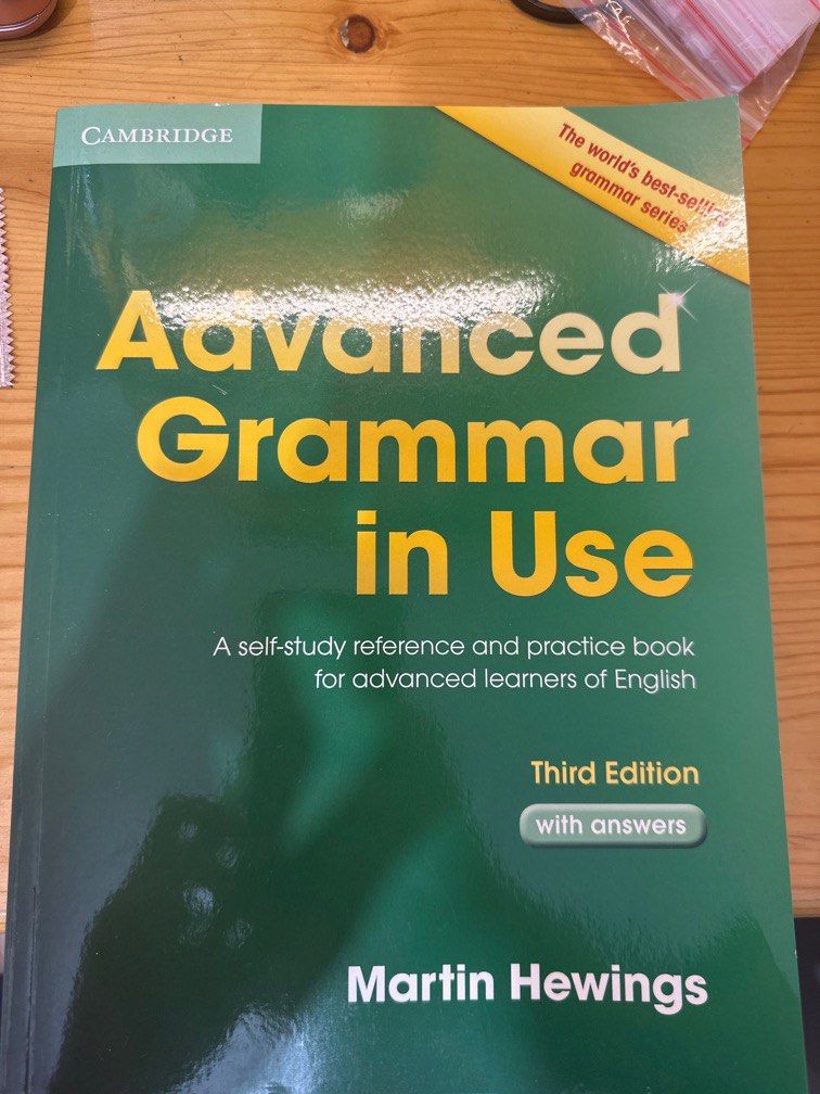 Advanced Grammar in Use, 興趣及遊戲, 書本 & 文具, 教科書 - Carousell