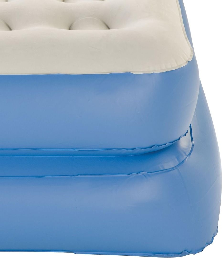 AeroBed Classic Queen 18" Thick Air Mattress, Pump Included, Blue