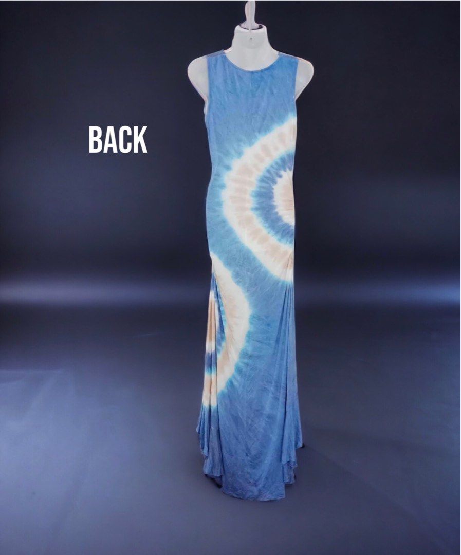 Calvin klein tie dye maxi dress best sale