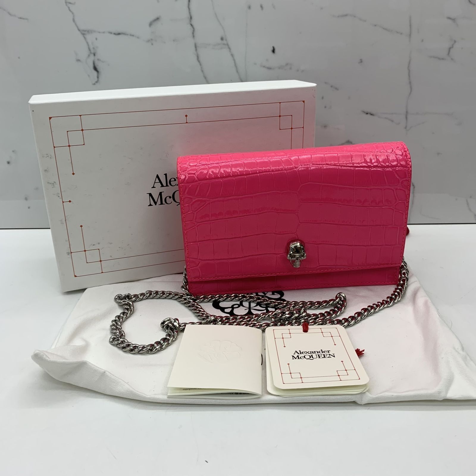 Alexander mcqueen discount chain bag
