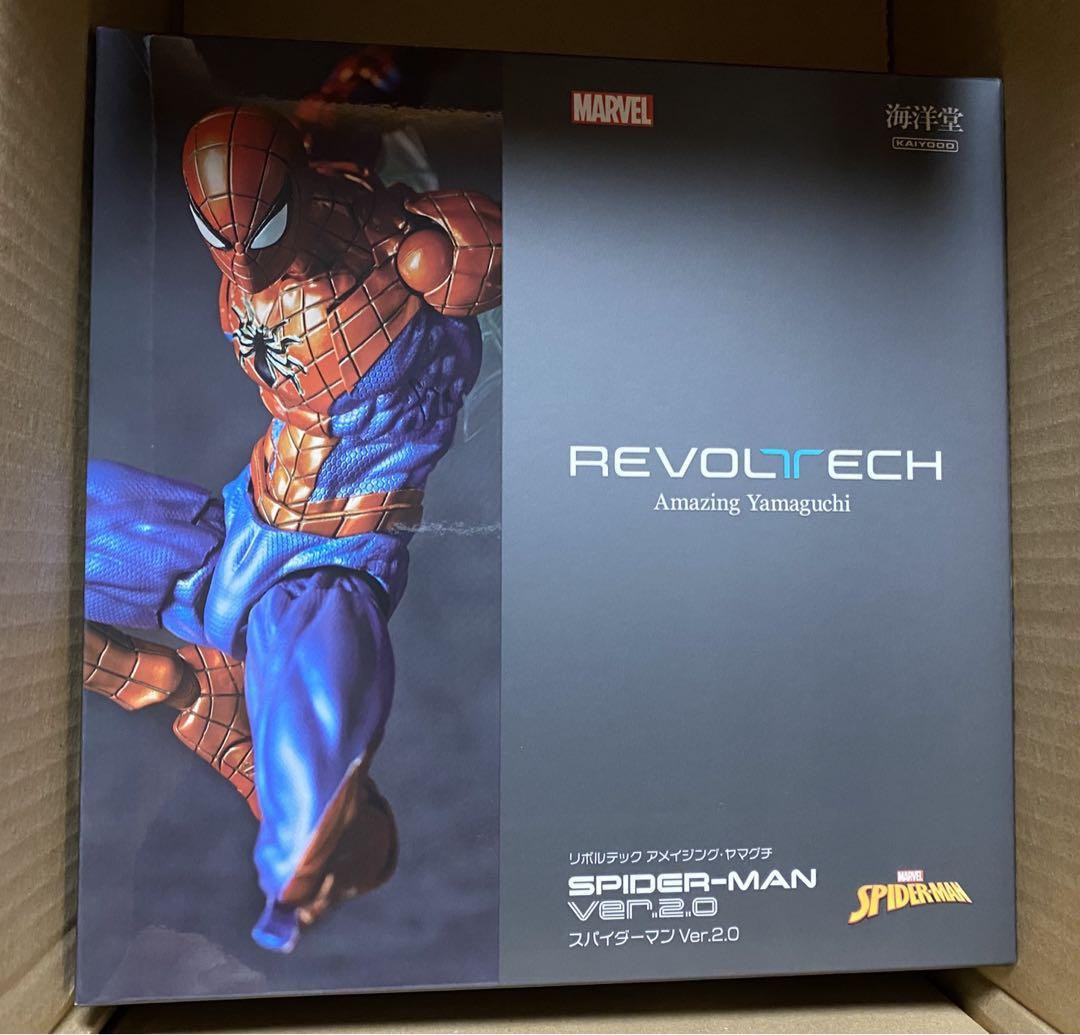 SOLD] AMAZING YAMAGUCHI SPIDERMAN 2.0 海洋堂KAIYODO 山口式