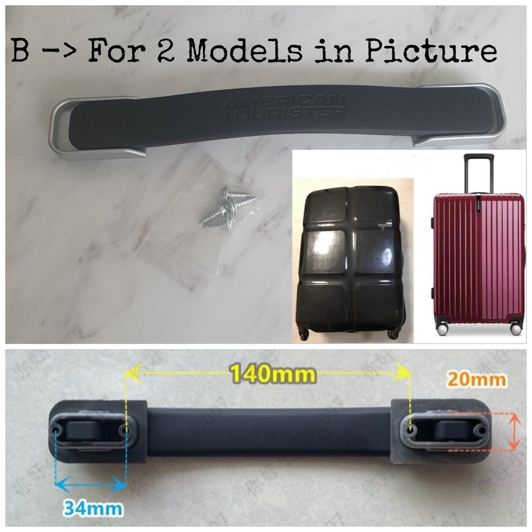 American Tourister Luggage Handle (For Various Models), Hobbies & Toys, Travel, Luggage on Carousell