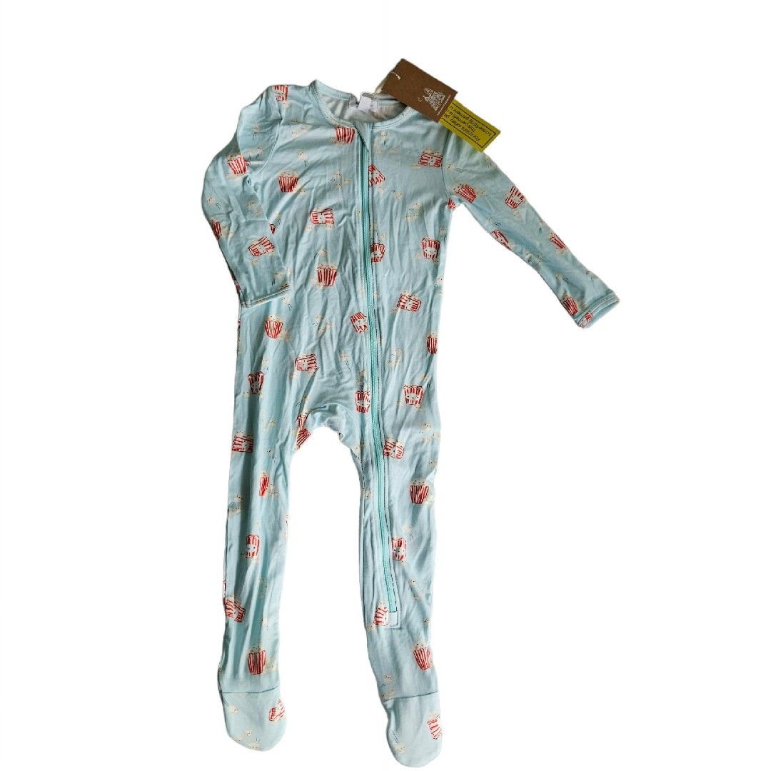 ZIPPER FOOTIE - POPCORN ZIPPER FOOTIE - POPCORN