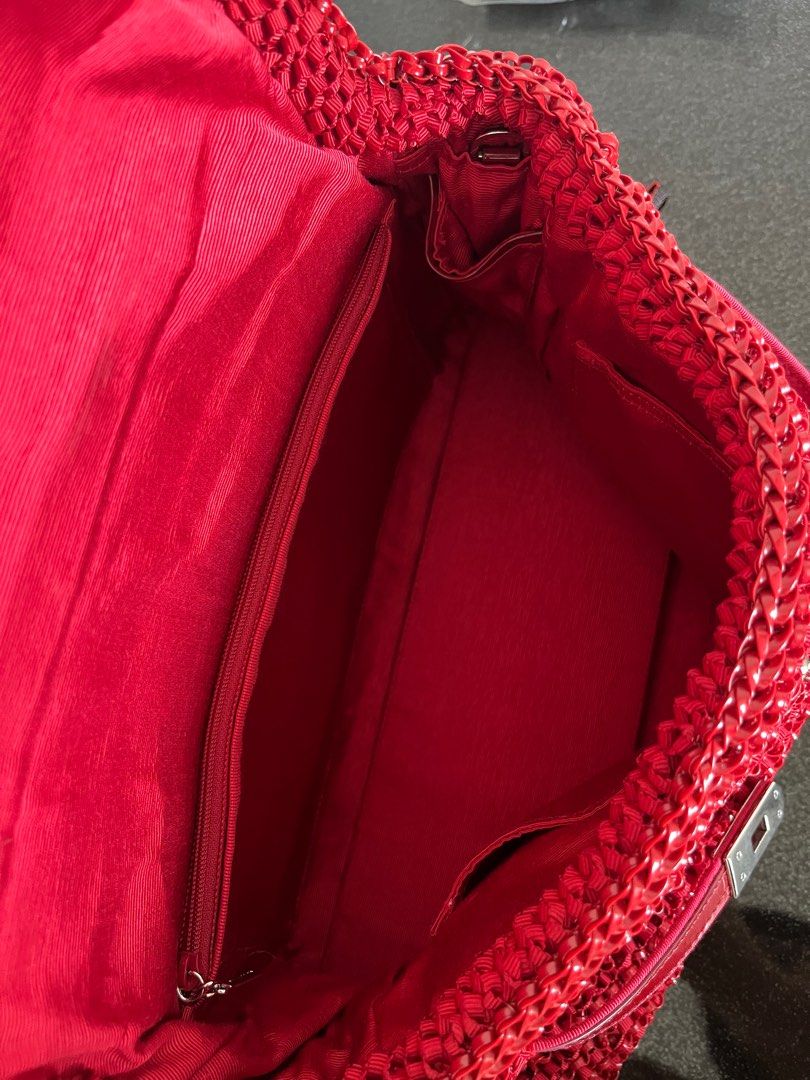 Red work bag store