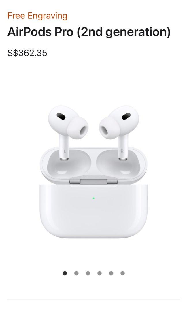 Apple Airpods Pro Gen 2 (free engraving), Audio, Earphones on Carousell