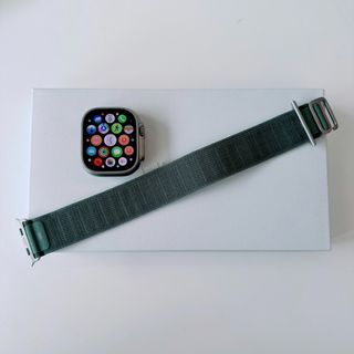【艾爾巴二手】Apple Watch Ultra 49mm LTE 鈦金屬A2846#保固中#二手手錶#嘉義店Q1KFJ