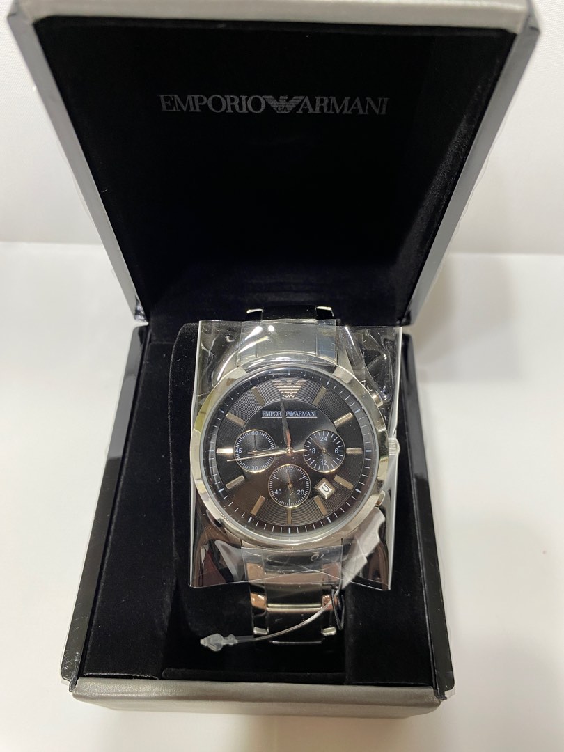 Mens Emporio Armani Chronograph Watch AR2434