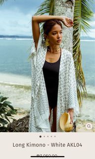 Ashana Long Kimono Beach Cover Up Siargao brand