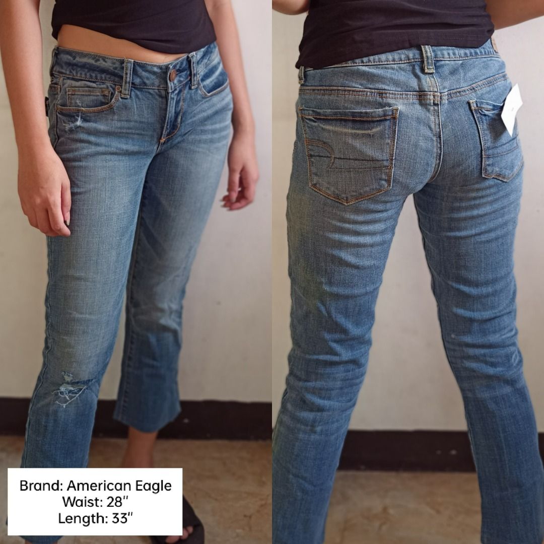 American Eagle Flare Jeans, Women's Fashion, Bottoms, Jeans on Carousell