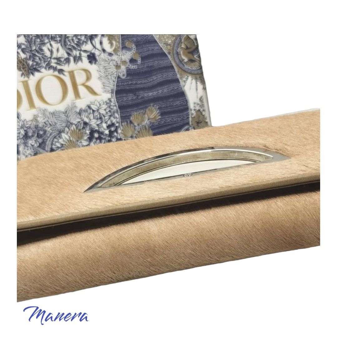 Authentic DIOR Clutch Wallet (Category: Luxury Bags & Wallets) located in Quezon City. Submitted by manerarestorationservices (Listing ID 1243356572, Image 3). Description: Money back Guarantee 💯% Guaranteed authentic *Brand: DIOR Clutch WALLET *Materials: ponny hair *Color: beige *Size: small - medium *Condition: 8/10 Minor flaws in on the photos -Used * Inclusions: box Rank review by the criterion of our shop about the products condition and l