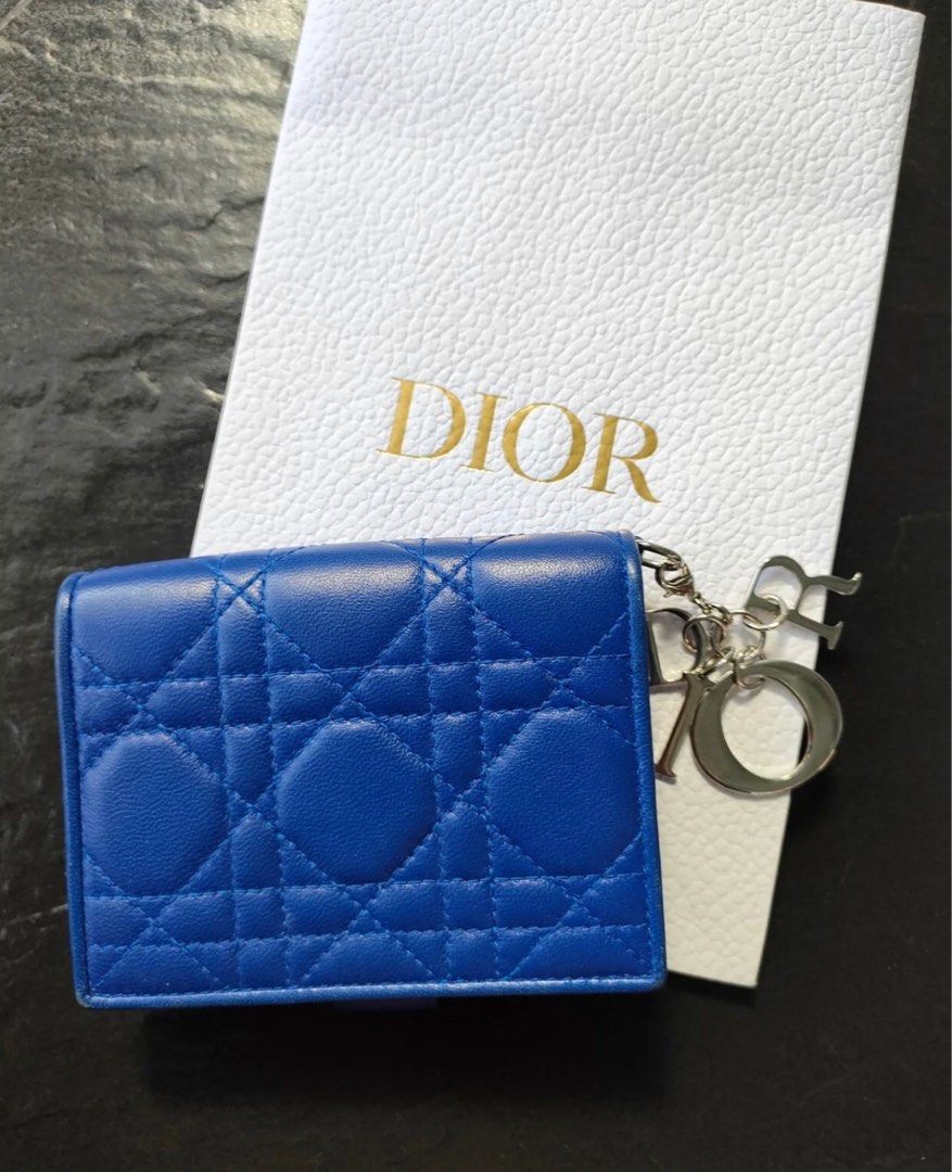 Authentic Dior wallet, Fesyen Wanita, Tas & Dompet di Carousell