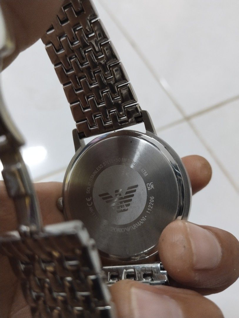 Genuine emporio armani watches hotsell