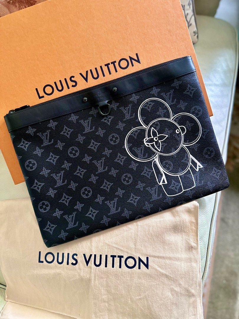 M61964 Louis Vuitton 2017 Premium Monogram Eclipse Canvas Apollo