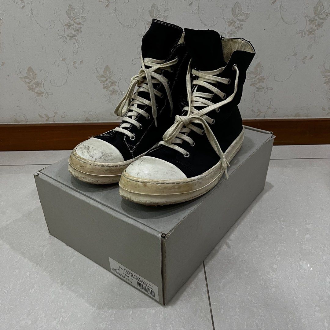 Rick owens high canvas store