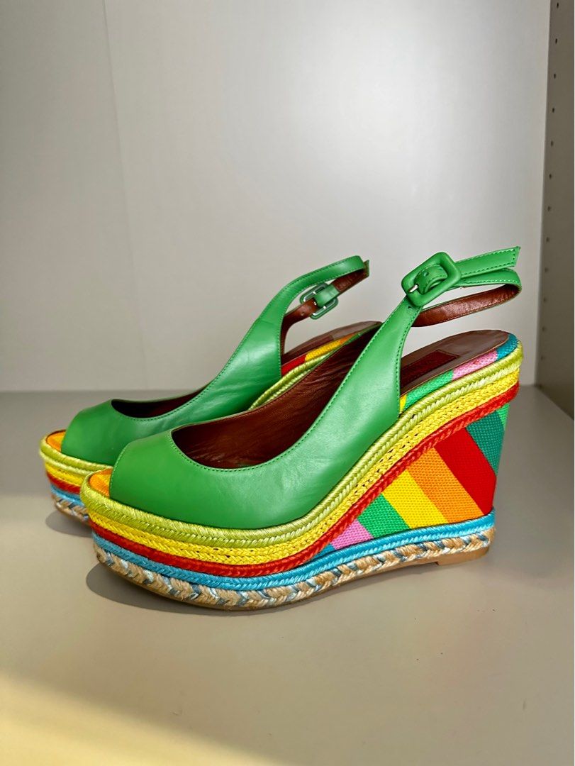 Valentino 2025 rainbow sandals