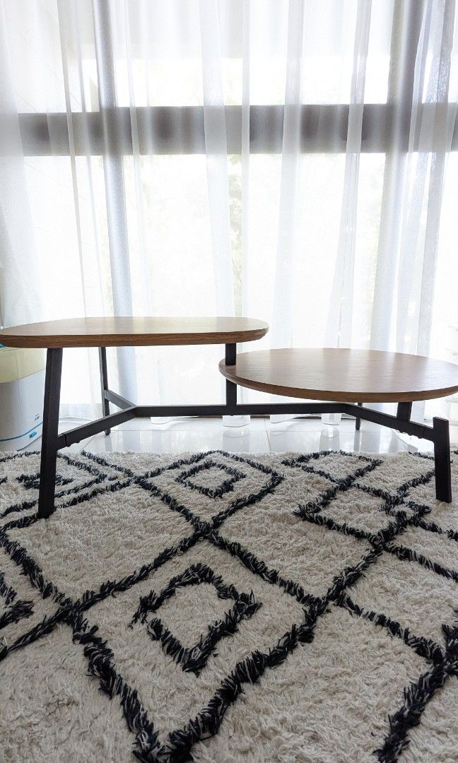 [Final Price DUE 18th AUG ]AVIS Coffee Table for 10sgd (Category: Tables & Sets) located in Singapore. Submitted by mrs_sg (Listing ID 1243378218, Image 1). Description: We are leaving Singapore next week. Must go ASAP. Negotiable Selling Coffee tables for 10sgd. original price 129sgd. some scratches on the edge which was made though moving place Payment: Paylah PayNow or cash Delivery: Meetup or Arrange delivery.