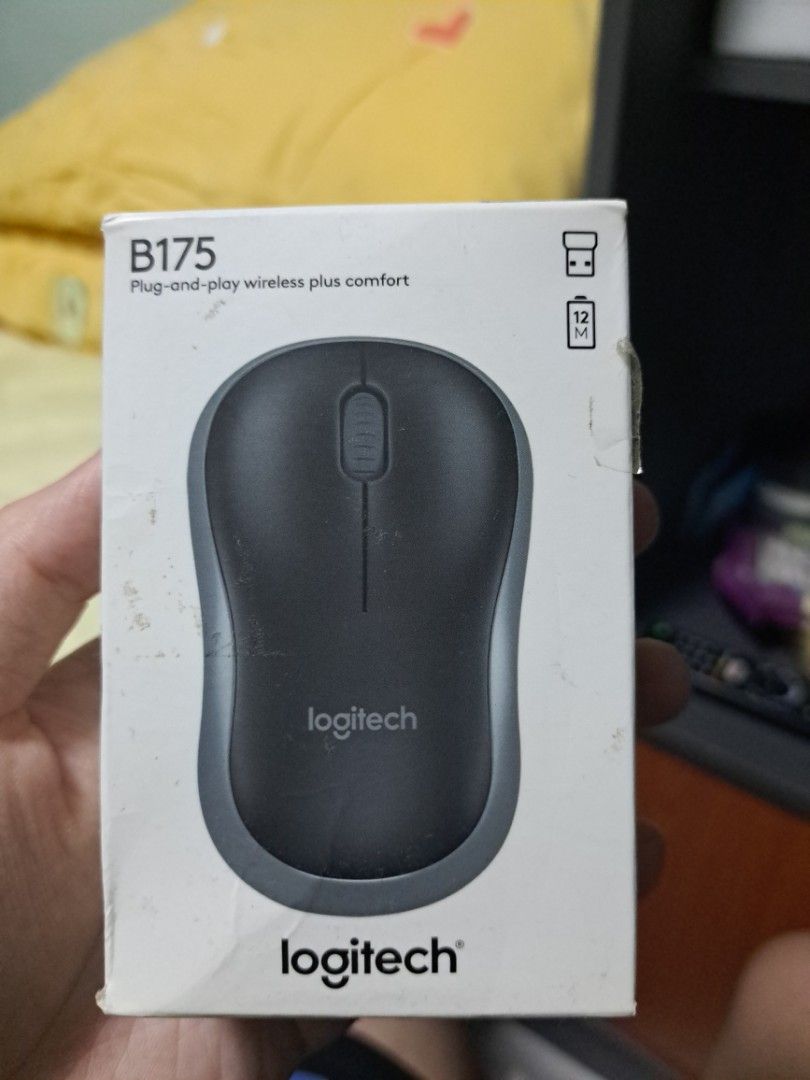 B175 Logitech wireless mouse, Computers & Tech, Parts & Accessories ...