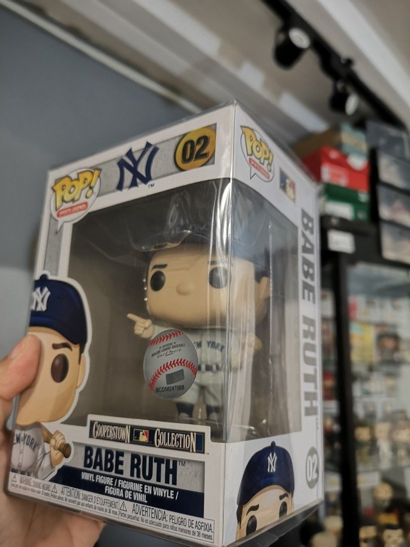 Babe Ruth funko (Category: Designer & Blind Box Toys) located in Imus. Submitted by leihernandez_16 (Listing ID 1243399514, Image 1). Description: Box condition 8/10 Payment - bpi bank transfer, gcash, paymaya Shipping :lalamove, grab, lbc.