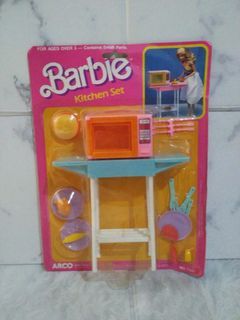 Barbie Kitchen Set Original Mattel