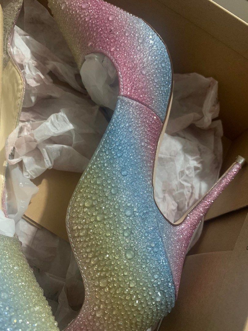 Jessica simpson rainbow heels sales