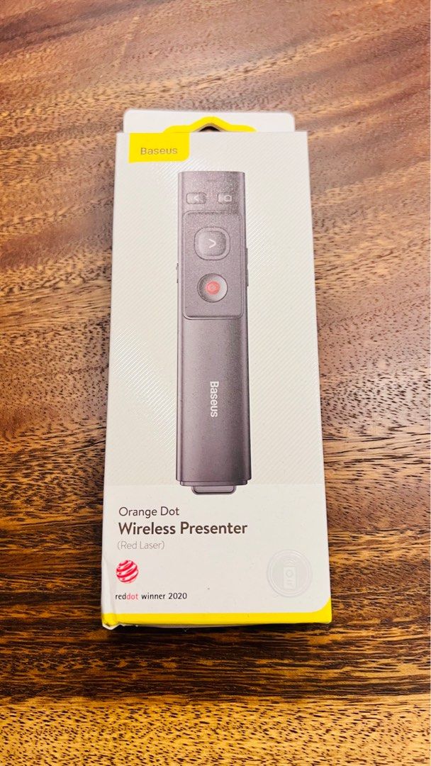 Baseus Presenter Wireless Laser Pointer, Computers & Tech, Office ...