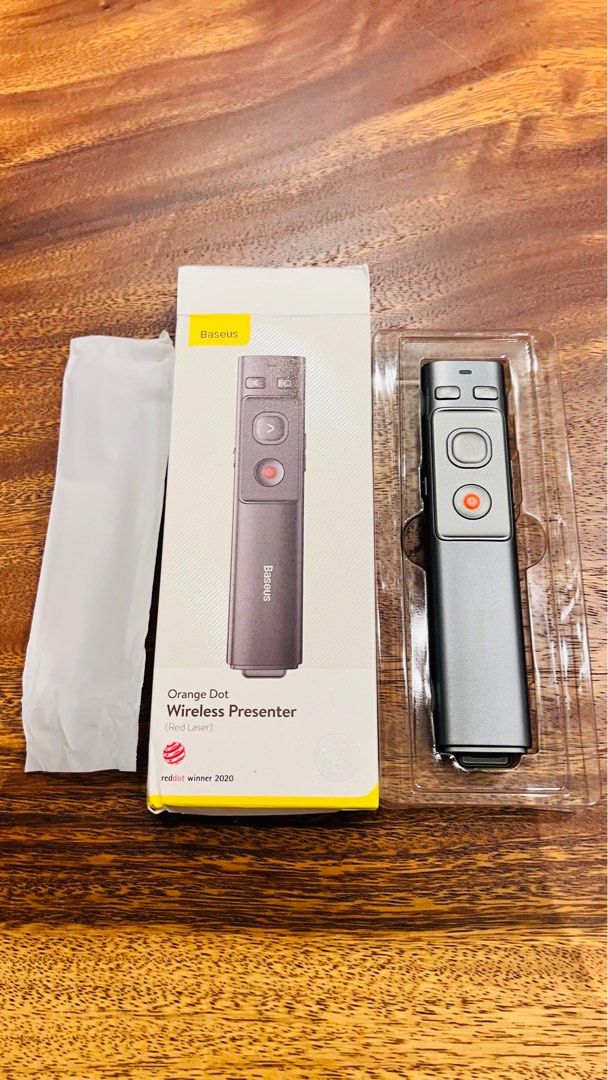 Baseus Presenter Wireless Laser Pointer, Computers & Tech, Office ...