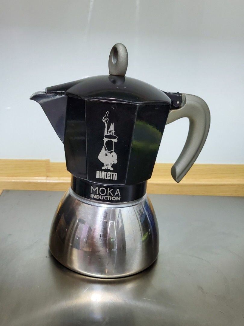 Bialetti Black 4 Cup Moka Induction