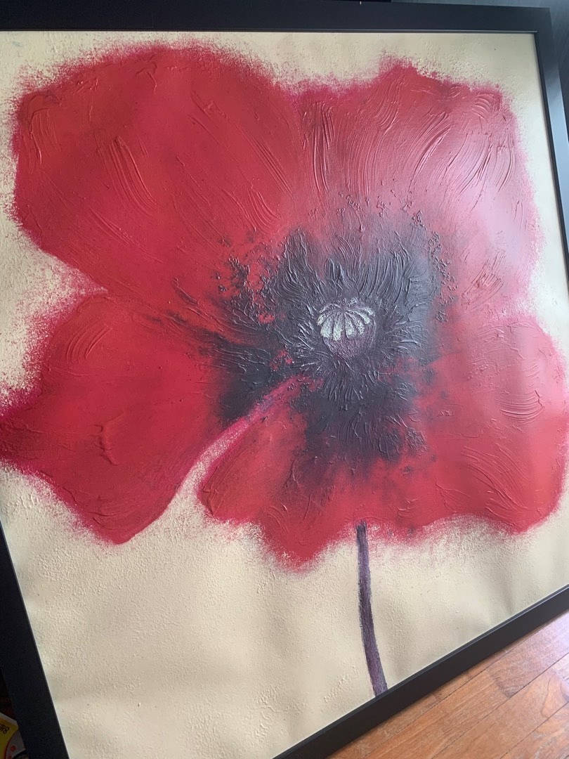 big-ikea-canvas-painting-with-frame-furniture-home-living-home