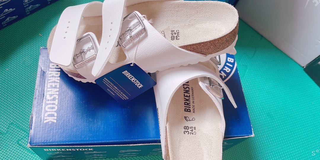 BIRKENSTOCK 38,24.5cm, 她的時尚, 鞋, 涼鞋在旋轉拍賣