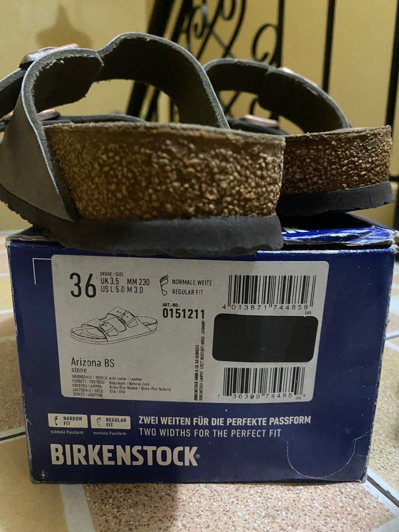 Birkenstock Arizona BS (Category: Slippers and slides) located in Quezon City. Submitted by crizm (Listing ID 1243432304, Image 2). Description: Authentic bought from Melbourne, Australia Needs cleaning.