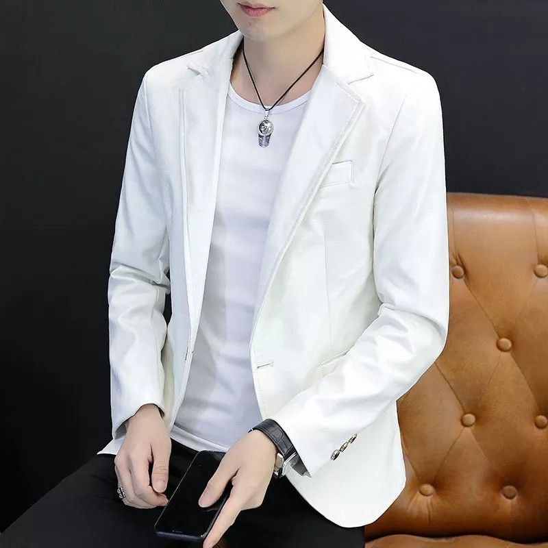 Casual on sale white jacket
