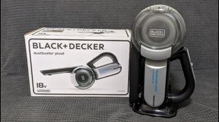 Black & Decker Dustbuster Pivot Chrome